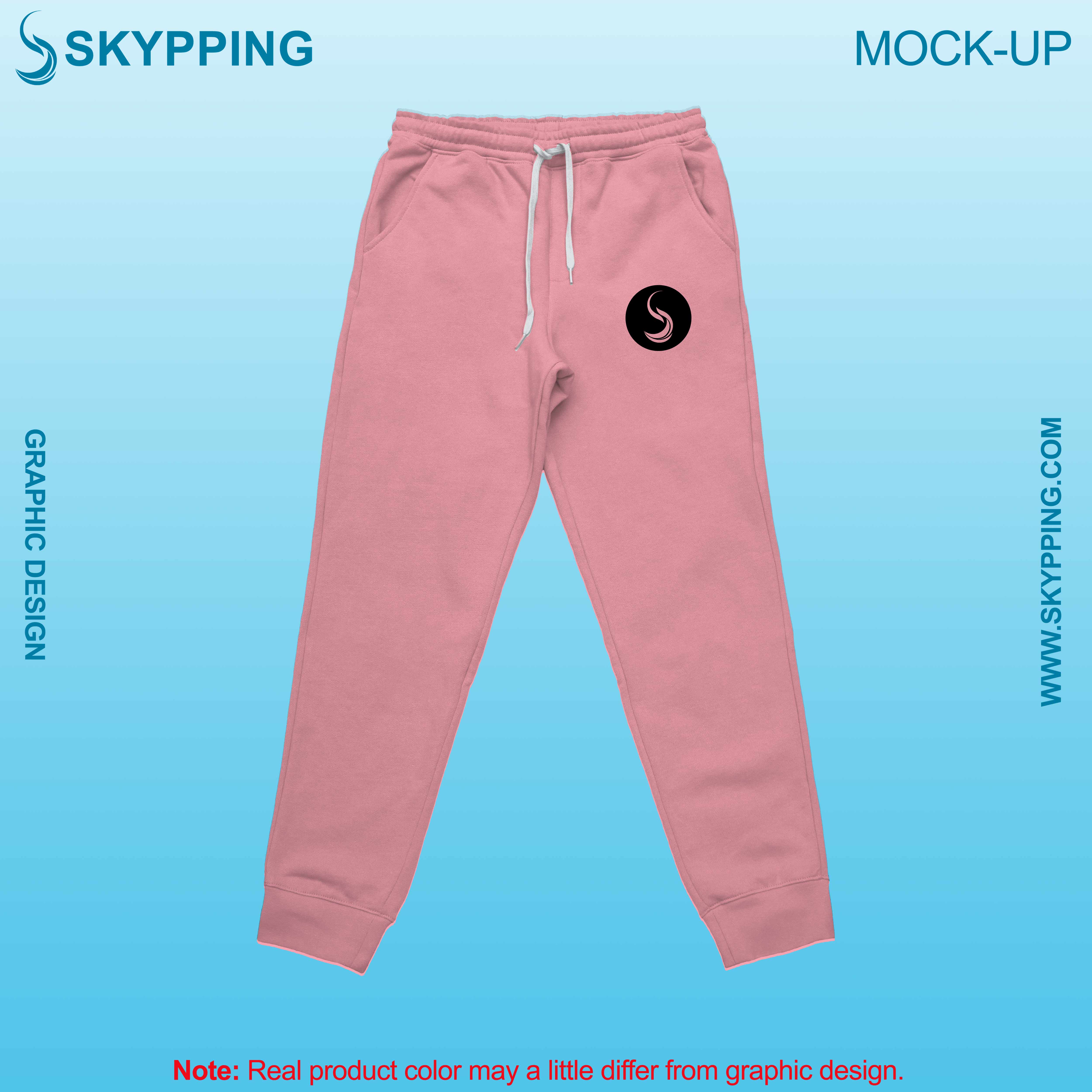 Sweatpant with Crossed Pocket and Ribbed Bottom